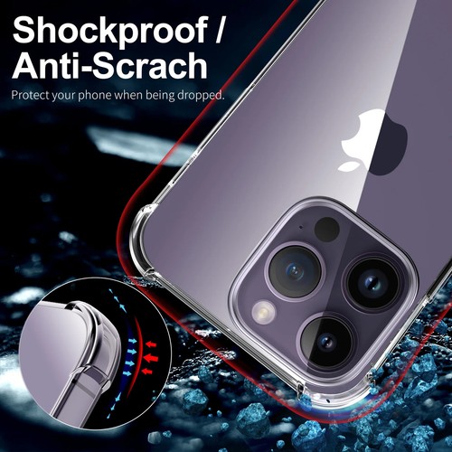 Funda trasera de protección para teléfono para iPhone 15 14 13 12 11 Pro Max XR XS Max - Imagen 2 de 11