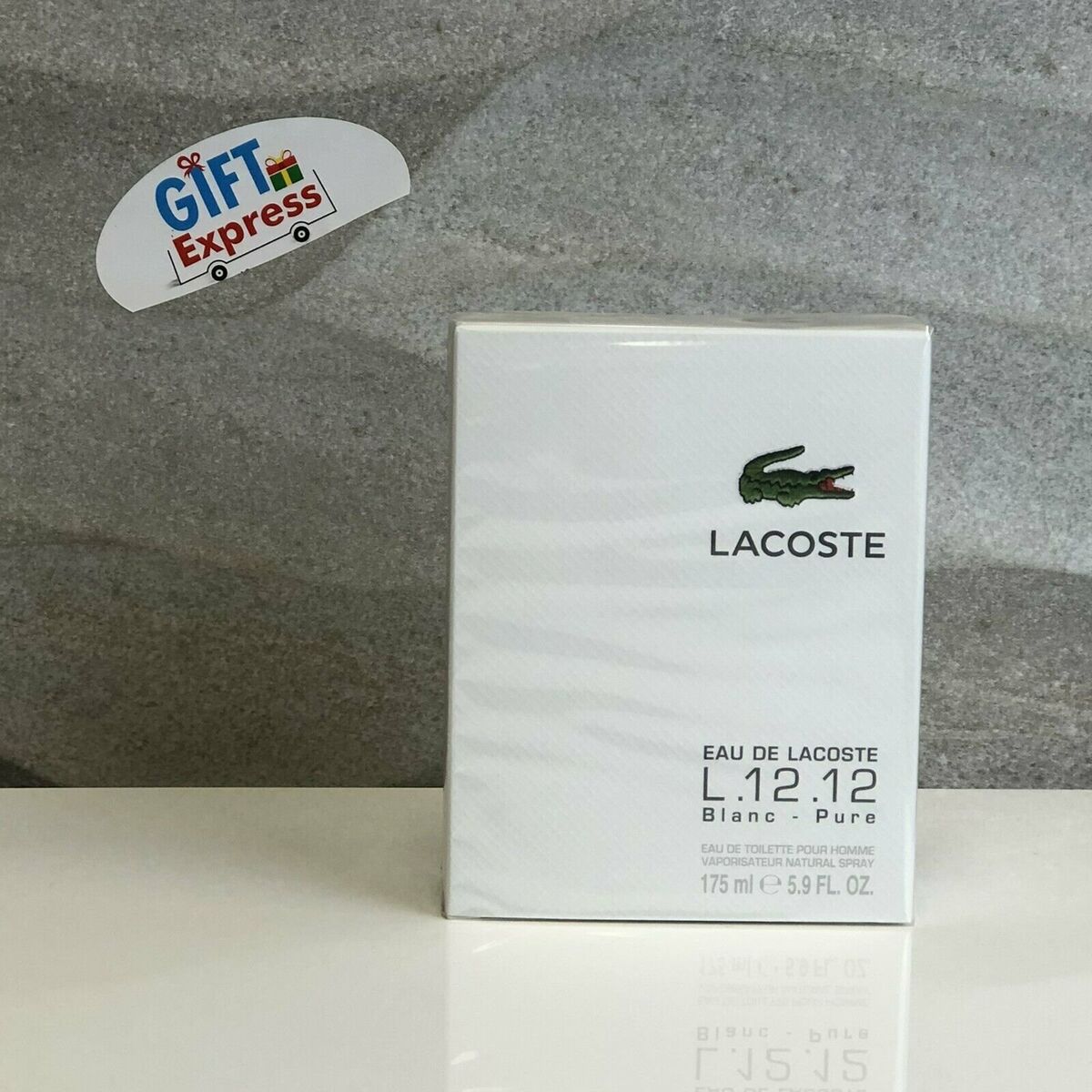 Lacoste Eau De Lacoste L.12.12 Blanc Eau De Toilette Spray By Lacoste - 5.9 oz Lacoste Eau De Lacoste L.12.12 Blanc Eau De Toilette Spray By Lacoste - 5.9 oz