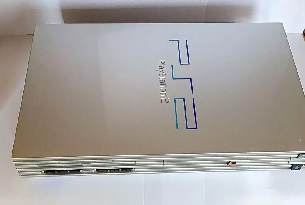 SONY PS2 PlayStation 2 SCPH-39000 Aqua Blue Game Console NO Box REF008