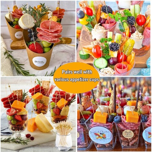 300 Cocktail Picks for AppetizersFancy Toothpicks for AppetizersFood Picks fo... - Picture 6 of 7
