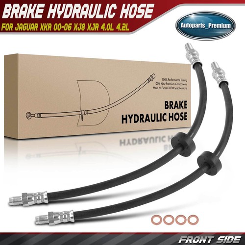 07-09 Jaguar X150 XKR XK Front Right Passenger Side Flexible Brake Hose Pipe OEM