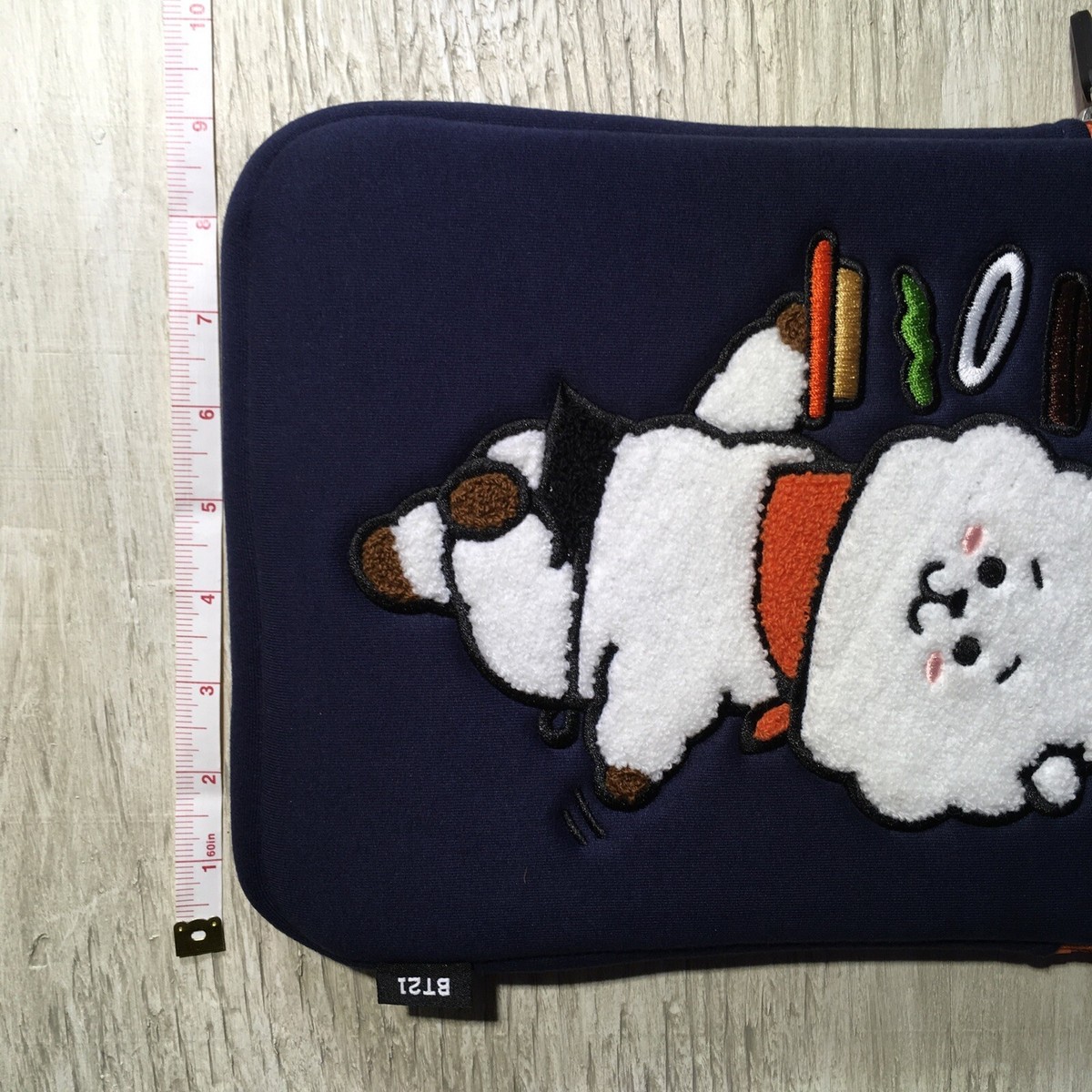 BTS BT21 Tablet (10 inch) Pouch Protection Zipper Case BTS BT21 RJ