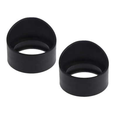 2PCS Eyepiece Covers Microscope Eyepiece Guard Cup Binocular Eyepiece Shield Cup