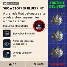 🎮 ARC RAIDERS -  SHOWSTOPPER BLUEPRINT - ALL PLATFORMS