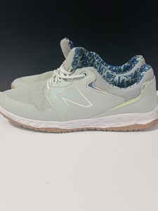 Golf Shoes New Balance Women Sz 9 Links  V2  Fresh Foam Pressure Mapping Greyish