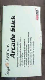 SEGA Dreamcast HKT-7300 Arcade Stick Agetec USA Version Cib Very Clean.