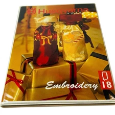 Husqvarna Viking Embroidery Designs Card 18 Christmas Halloween Angels 1996