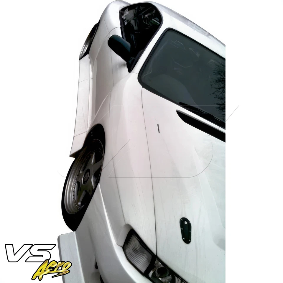 VSaero FRP BSPO Blister Wide Body Fenders (front) (S14) for 240SX Nissan 97-98  Foto 3 de 4