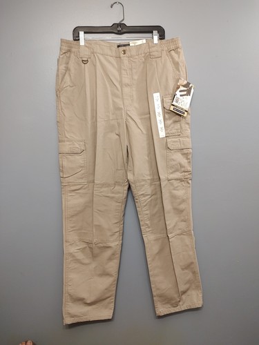 511 Tactical Cargo Pants Men 38x34 Tan Khaki Military Ripstop Utility 74253 NWT!