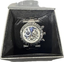 Invicta Subaqua Noma IV Chronograph Gunmetal Black SS Exhibition Dial Watch