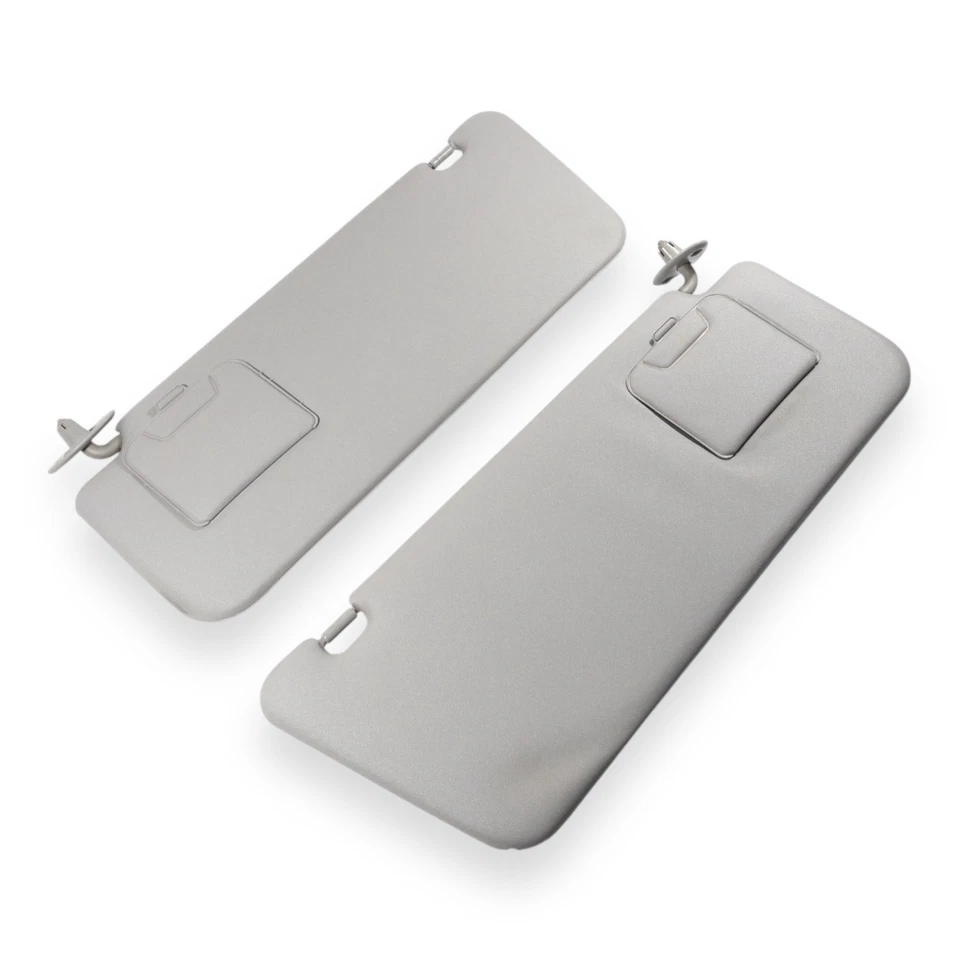 Juego de pares de parasoles laterales para conductor y pasajero Scion XB 2004-2006 vinilo gris Foto 3 de 4