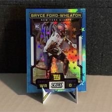Panini 2023 Score Bryce Ford-Wheaton Stars Rookie /299 New York Giants #365