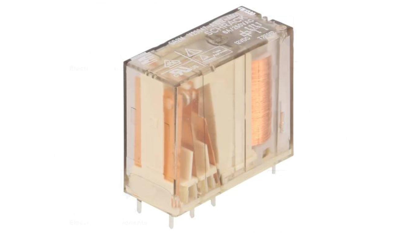 1393258-4 Relay: electromagnetic DPDT Coils: 12VDC 6A 6A/30VDC /T2UK