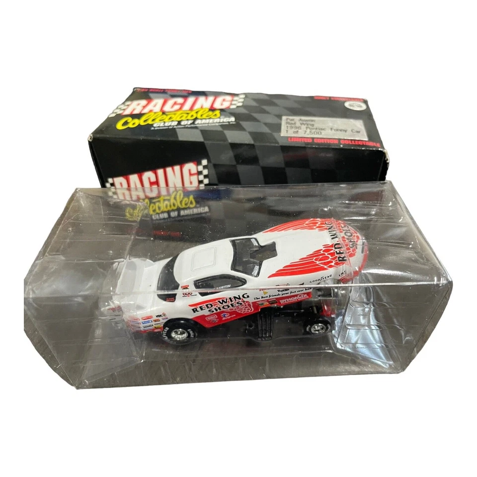 1996 Pat Austin Red Wing Shoes 1/64 NHRA RCCA Pontiac Alcohol Funny Car - Image 3 of 3
