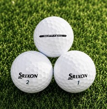 Srixon Soft Feel, White Golf Balls, Set of 24, Grade A, Near mint condition