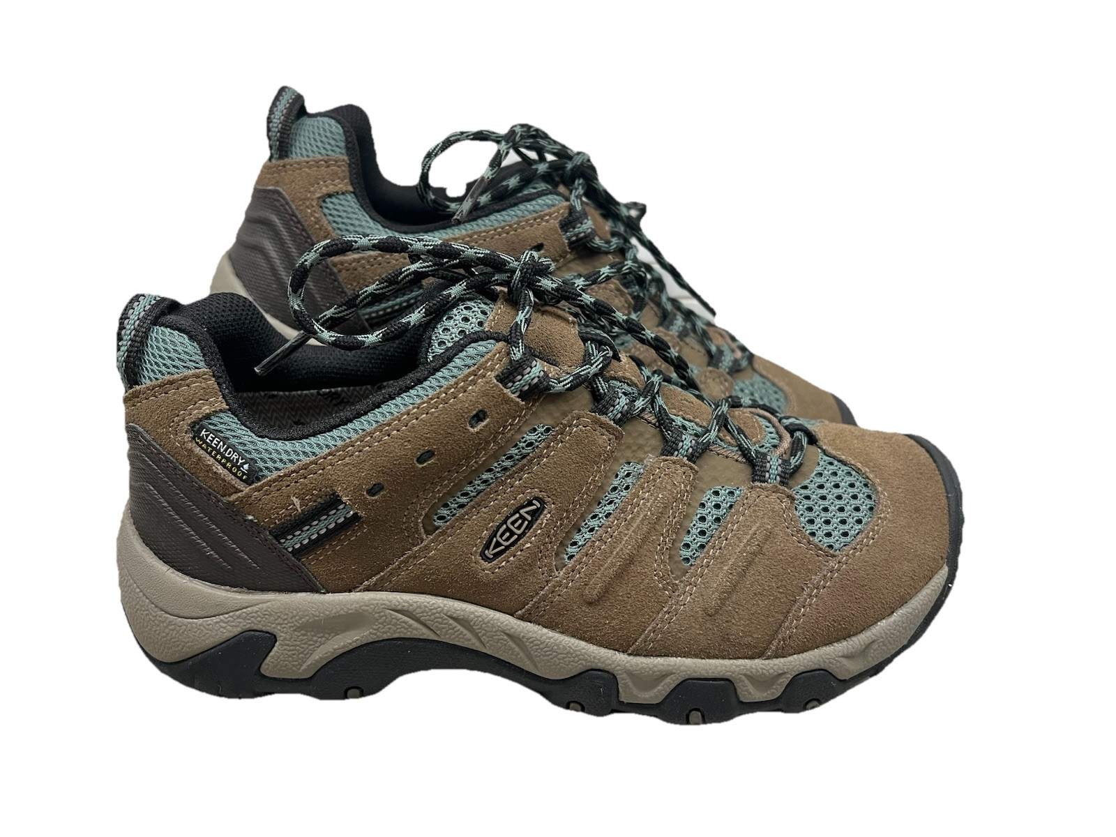 Scarpe basse da trekking Keen 1028309 marroni stringate donna taglia US 7 5 NUOVE