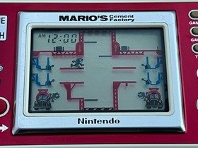 CGL / Nintendo Game and Watch Mario's Cement Factory -👽👾Retro Gift Idea👾👽