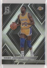 2017-18 Panini Spectra Silver Prizm Magic Johnson #97 HOF 9w4