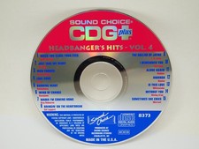 SC8373 HEADBANGERS SOUND CHOICE KARAOKE CDG Def Leppard Ozzy Osbourne Skid Row