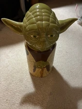 Hallmark Yoda Talking Cookie Jar Star Wars