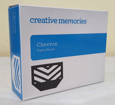 Creative Memories 2026 Secret Box #2: ''Chevron'' Decorative Border & Frame Punch