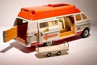 Vintage Tonka Rescue Ambulance Vehicle Van Pressed Steel 1970s
