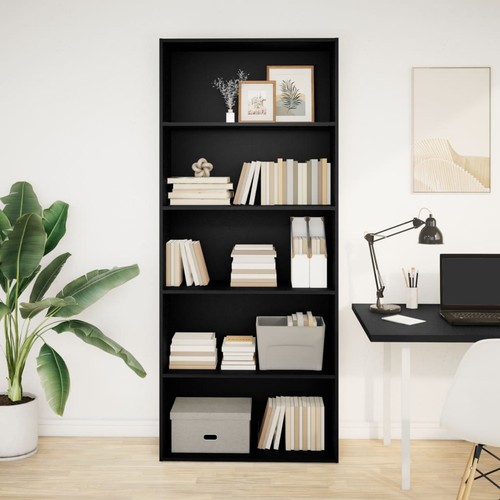 Großes Bücherregal mit 5 offenen Fächern | Aktenregal | Highboard | 80 x 189 cm - Bild 81 von 99