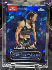 2025 Topps Chrome UFC Zhang Weili Sapphire Selections #SEL-4