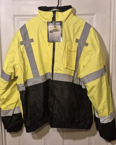 RADWEAR THREE-IN ONE DELUXE BOMBER JACKET W REMOVABLE FLEECE Liner 3xl brand new image 10