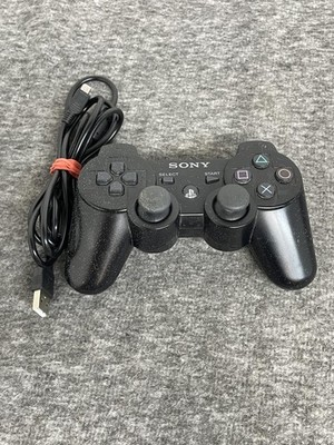 Sony PlayStation 3 PS3 Sixaxis Wireless Controller Model CECHZC1U Black Tested