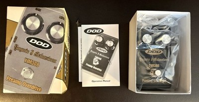 DOD YJM 308 Preamp Overdrive Guitar Pedal (New)