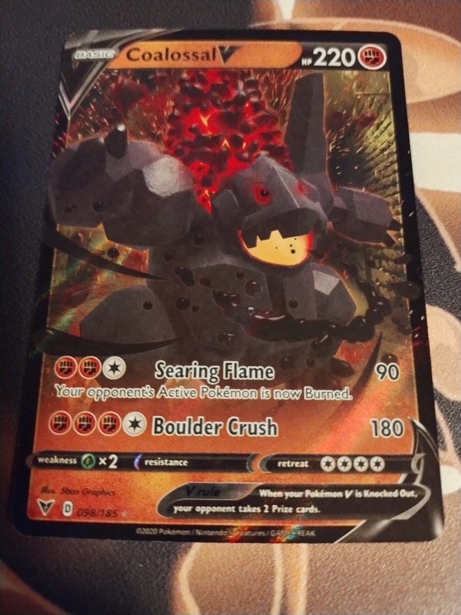 coalossal v pokemon card value Coalossal V (Full Art) - SWSH04: Vivid Voltage [FULL ART]