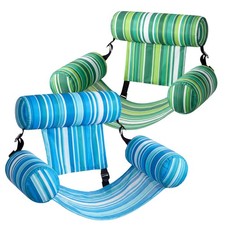 Sloosh Pool Floats Chairs Adult 2 Packs Inflatable Pool Lounge Chairsblow Up
