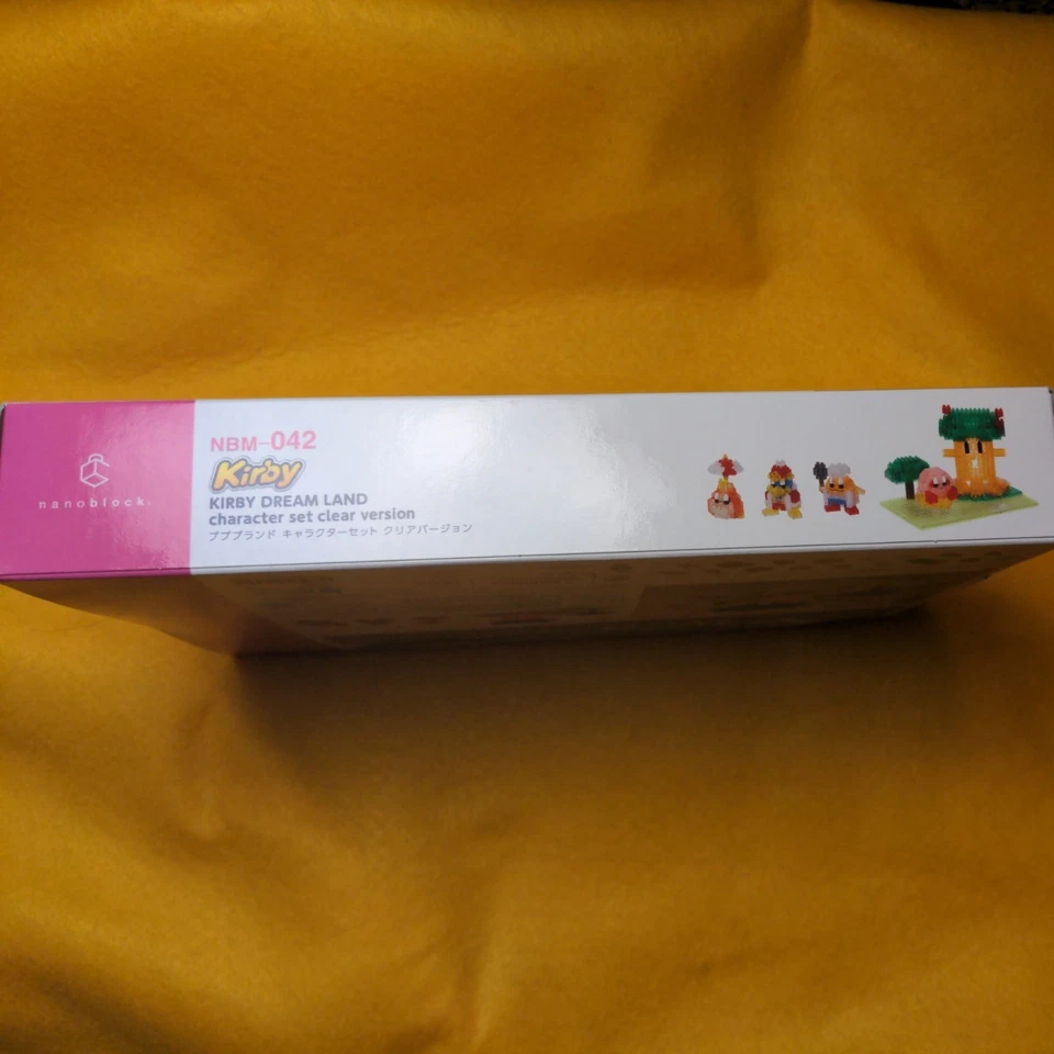 Nanoblock Kirby Dream Land Character Set Clear Translucent NBM-042 SDCC 2023  - Image 4 of 4