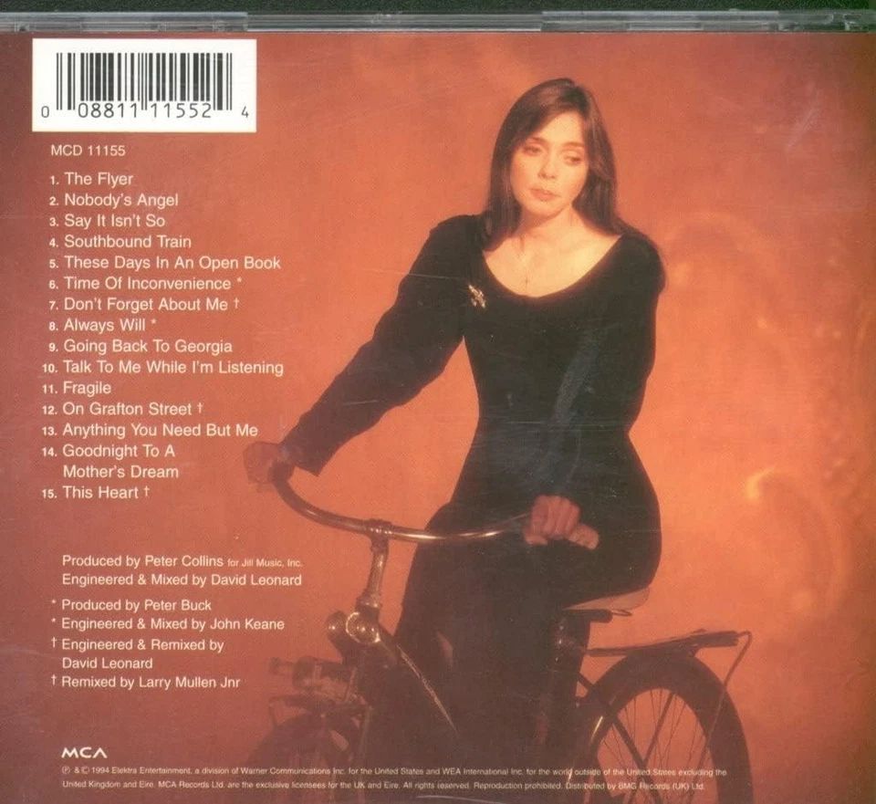 Nanci Griffith Flyer CD NEW SEALED 1994 - Image 2 of 4