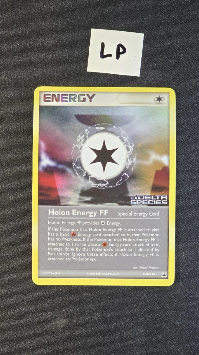 Energy Pokémon TCG EX Delta Species Rare Individual Collectible