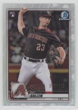 2020 Bowman Chrome Refractor 296/499 Zac Gallen #81 Rookie RC fo7