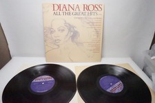 Diana Ross - All The Great Hits 1981 Motown Double Vinyl LP Compilation