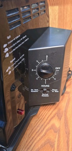 VTG 2000 Ronco Compact Showtime Plus Rotisserie BBQ Oven Model 3000-TB Tested GC - Picture 4 of 12
