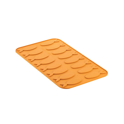Silikomart Naturae Lisca 4 - Stampo In Silicone Con 16 Lische Di Pesce