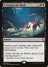 Consume the Meek [Duel Decks: Zendikar vs. Eldrazi] Near Mint