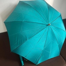 Christian Dior Folding Umbrella Logo Green Vintage Deadstock Not Used