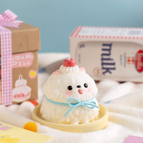 Handmade Creamy Puppy Scented Candle - Picture 14 of 15