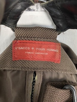 Yohji Yamamoto Pour Homme Bag Ysaccs Label Backpack | eBay