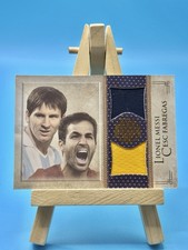 Lionel Messi Cesc Fabregas | 2013 Futera Archive Dual Patch 117/170 - Barcelona