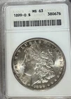 1899-O $1 ANCS MS63 Morgan Silver Dollar