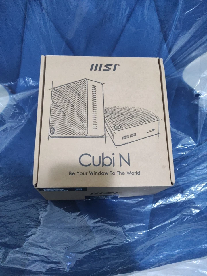 PC MSI Cubi N JSL-026BEU Intel Pentium N6000 RAM 8GB SSD M2 128GB Windows 10 - Immagine 3 di 4
