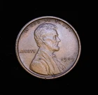 1909-VDB  Lincoln Wheat Cent  AU+