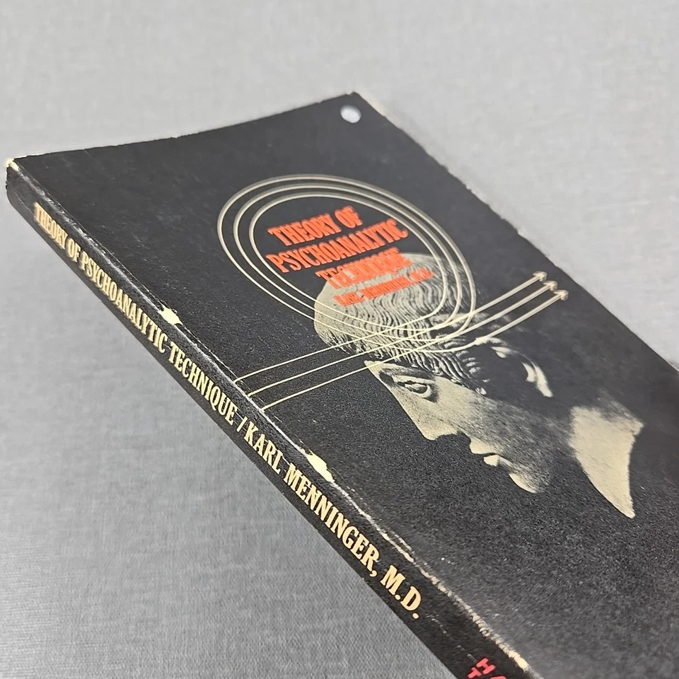 Theory of Psychoanalytic Technique by Karl Menninger MD ~ 1964 Vintage Paperback Foto 3 de 4