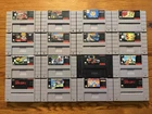 SNES Lot Everything Tested Briefly,all Play Except Wario Woods Read Bio